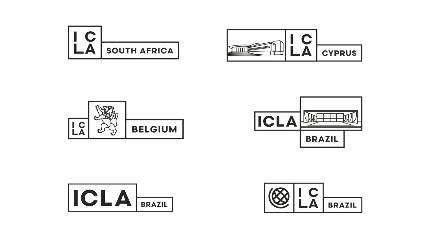 icla logo iterations