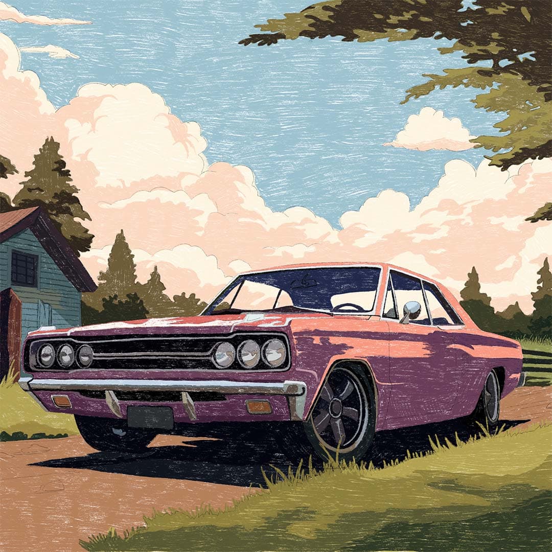 hilde-car-illustration